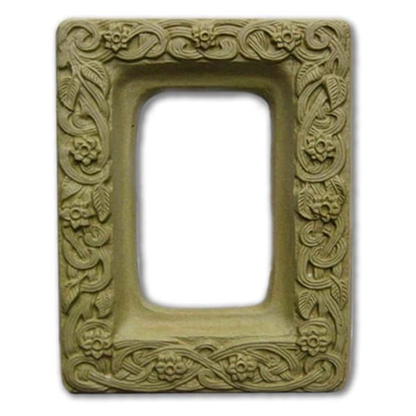 Garden Molds Garden Molds XF-FLOWV8043 Flower Vines Picture Frame Mold- Set of 2 XF-FLOWV8043 - main